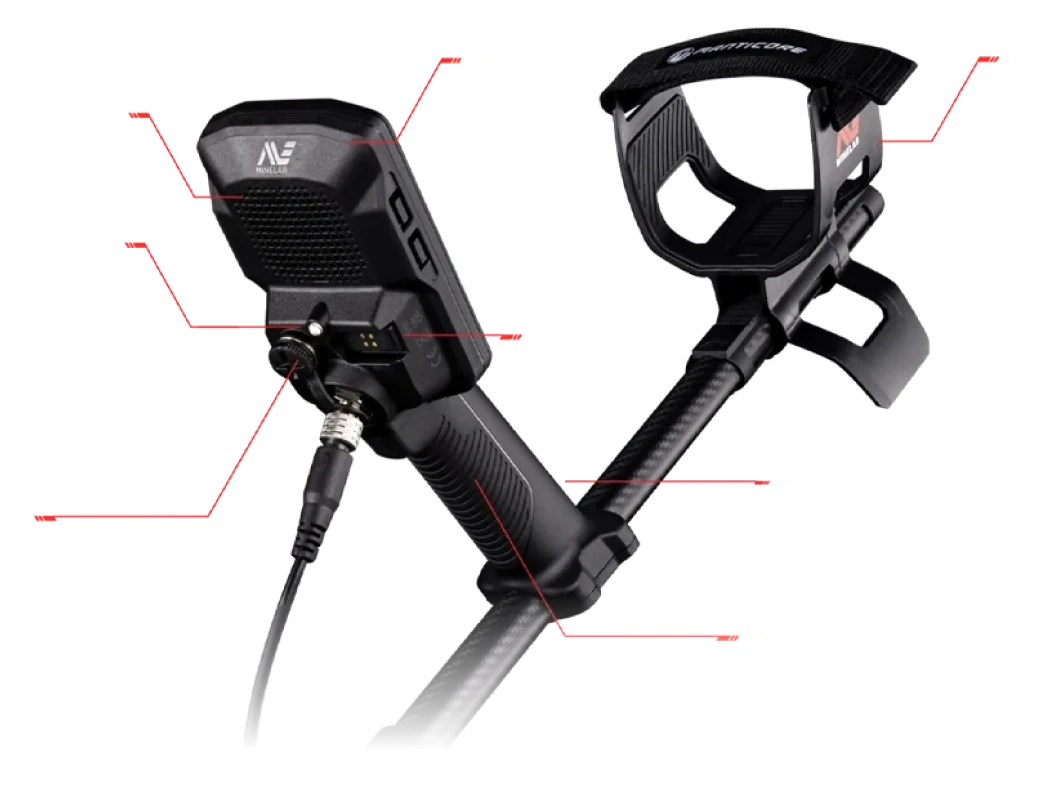 Tokat Minelab Manticore - Kontrol paneli