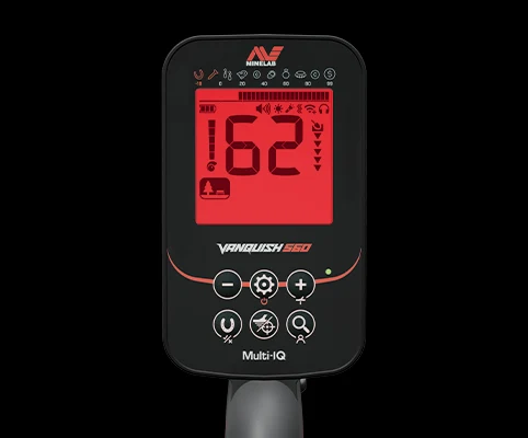 Tokat Minelab Vanquish 360 - VANQUISH ekran ve saha kontrolü